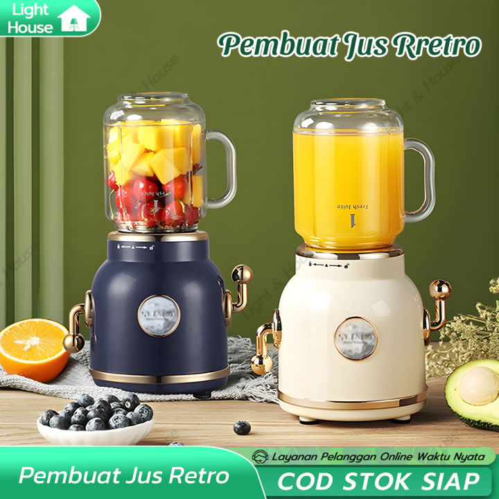 Light & House Fresh juicer portable Slow Juicer Portable 99 Variable speeds Centrifugal Juicers