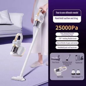 Mite remover household vacuum cleaner on bed three in one wireless handheld high suction ultraviolet sterilization machine