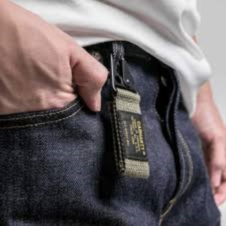 ☂▻ AUTHENTIC CARHARTT WIP MILITARY KEY CHAIN Polyester Webbing