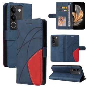 Anti-Fall Phone Case For Vivo V29 V27 V27 Pro Magnetic Leather Wallet Card Slot Flip Cover Casing