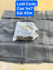 Lưới Cước Đen ( Khổ cao 1m7 - Chiều Dài 45m ) Sử dụng trong nông nghiệp làm vườn trồng cây.