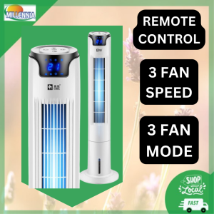 Camel Elegance Electric Bladeless Remote Control Energy Saving Tower Ionizer Mist Fan/Air Cooler With 7L Water Tank