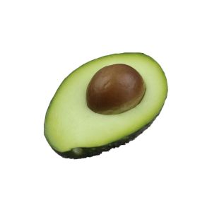 MICANGP น้ำหนักเบา 1 ชิ้น ผลไม้ปลอม เล่นแผลงๆอุปกรณ์ สำหรับบ้านร้านขายผลไม้อนุบาล เหมือนจริง อุปกรณ์ประกอบฉากถ่ายภาพ เครื่องประดับสำหรับงานเลี้ยง ตกแต่งโต๊ะ อะโวคาโดเทียม