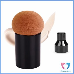 ฟองน้ำแต่งหน้า Perfect Puff  รูปเห็ด นุ่มมาก มีกล่องเก็บ Makeup Tools Dovin Store