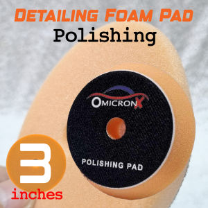 OmicronX 3 inches High Quality Detailing Foam Pads for Cutting Polishing and Finishing