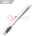 《 𝟯𝟲𝟬° 𝗖𝗟𝗘𝗔𝗡𝗦𝗜𝗡𝗚 》Long Handle Silicone Bristle Cleaning Brush Glass Milk Bottle Cleaner Kitchen Tool Pembersih Botol 奶瓶刷. 