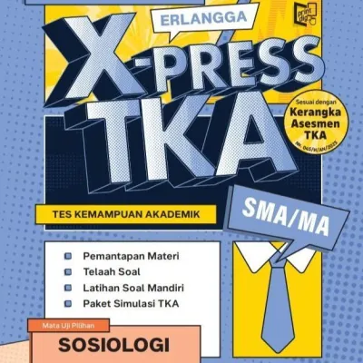 [Erlangga Official] Buku Erlangga X-Press Tka Sma/Ma Mata Uji Pilihan dan Mata Uji Wajib