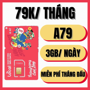 Sim 4G Mobifone Gói Local A69 A79 A89 A99 A119 - Data Tốc Độ Cao 180GB/tháng + Miễn Phí Gọi Mobi - Phí Cực rẻ Cho Khách Du Lịch Và Sinh Viên | FREESHIP - CHƯA KÍCH HOẠT.