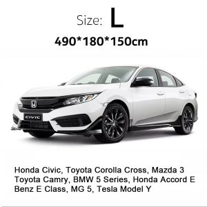 ผ้าคลุมรถเก๋ง กันน้ำ100% กันฝน กันฝุ่น ผ้าคลุมรถ ผ้าคลุมรถยนต์ car cover ผ้าคุมรถเก็ง ผ้าคุลมรถยนต์ ผ้าคลุมรถกัน uv