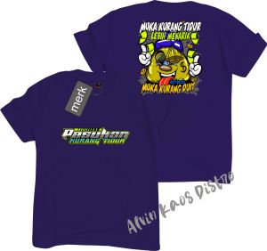 Akd Kaos Atasan Dtf Pasukan Kurang Tidur Loi Kaos Pria & Wanita Kaos Murah Kaos Distro Bandung Kaos Katun Distro Hitam Putih