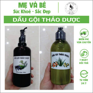Dầu gội thảo dược Dầu gội thiên nhiên Dầu gội thảo mộc cô đặc chai lớn 500ml