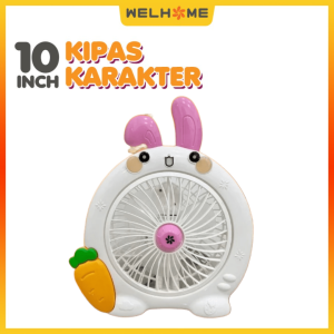 Welhome Kipas Angin Karakter 10 Inch Aneka Karakter Kartun