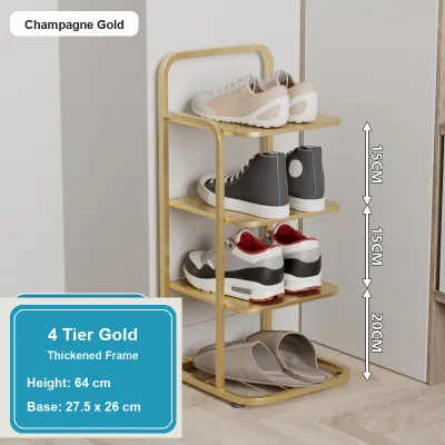 【Rainbow Culture】 Metal Shoe Rack / 4/5/6/7 Tier / Multi-Layer / Space Saving / Storage Organizer / Entryway