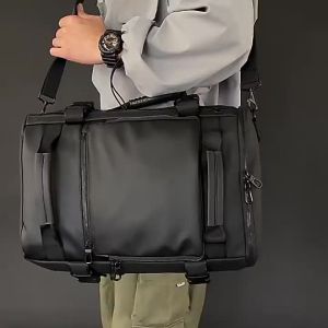 Korean Travel Backpack for men Large Capacity Backpack Duffel Bag Multi-functional Backpack