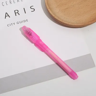 🔥Cadia👍 Invisible Ink Pen Spy Pen Built with UV Light LED Blacklight Magic Marker for Secret Message Kids School Gift