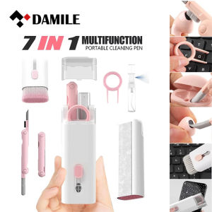 DAMILE Integrated Phone Screen Cleaning Spray Kit Mobile Phone Computers Laptop Tablet PC Monitor Cleaner Portable Screen Spray Multi-functional Screen Cleaning FA-007