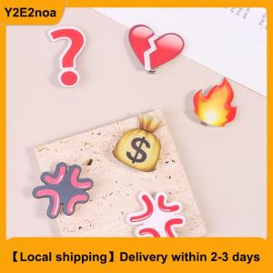 【Local shipping】 Angry Expression Drop Hair Clip Heartbroken Acrylic Hair Clip Funny Side Clip Duckbill Clip Bangs Side Clip Hair Accessories
