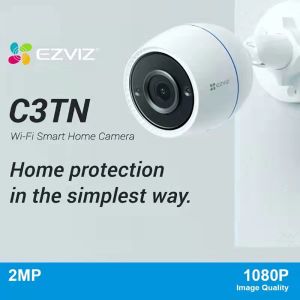 EZVIZ C3TN 3MP/2K Outdoor IP Camera CCTV Home Security Camera With Color Night vision/Two-way talk/IP67 Waterproof/EZVIZ cloud and SD card supported/Home Monitor Wifi IP Camera