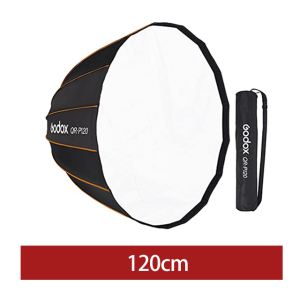 Godox QR-P70 70CM QR-P90 90CM QR-P120 120CM Quickly Release Parabolic Deep Softbox for Bowens Mount Studio Flash