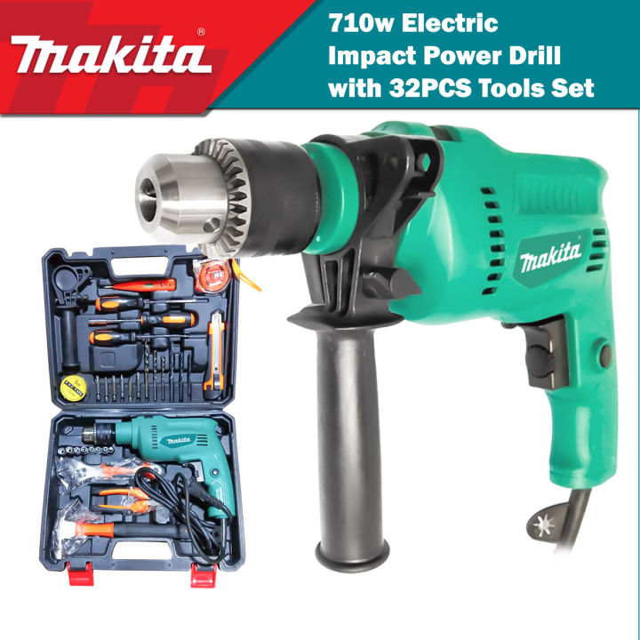 Makita set Electric Drill Makit a Power Tools Set Impact Drill Set