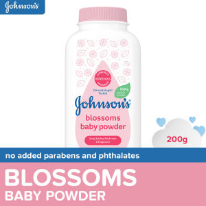 Johnsons Blossoms Baby Powder 200g - Baby Essentials Baby Care