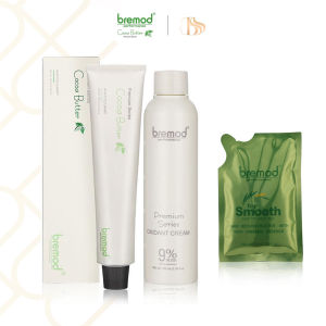 Bremod Premium Matcha Chocolate 7.77 (HAIR COLORANT/HAIR DYE WITH OXIDIZING CREAM) Hair Color