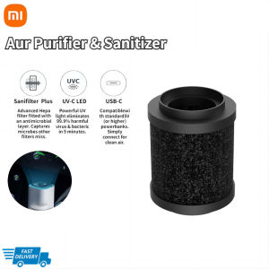 Xiaomi MIJIA Air Purifier Portable Smart HEPA Filter Rechargeable Negative Ion Car Pet Odour Hair空氣净化器香氛精油