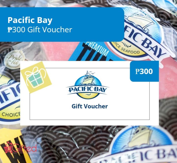 Pacific Bay PHP 300 Gift Voucher Lazada PH
