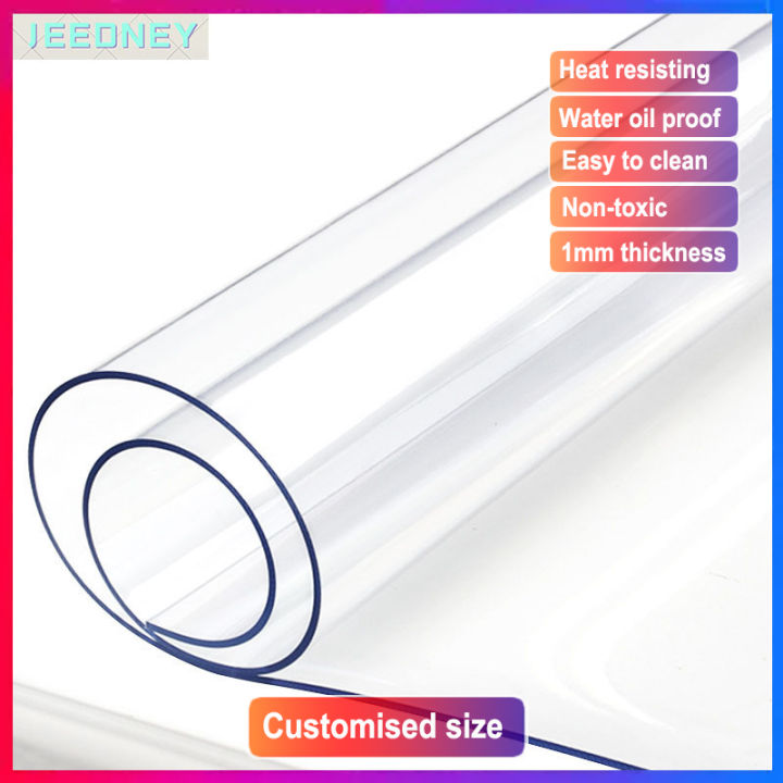 PVC Table Mat 1mm 2mm Thick Table Protector Waterproof and OilProof