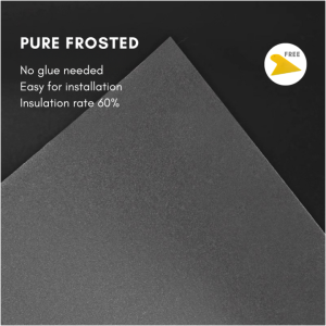 Fully Privacy Film Window Film 45cm/60cm/90cm/120cm for Office Home WindowGlass sticker