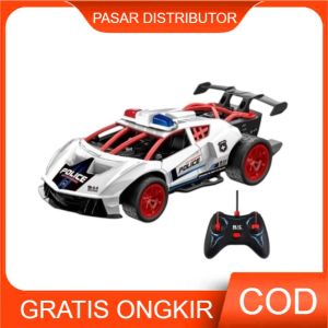 Mainan Anak RC CITY GALLOP POLICE SUPER POWER RJ3369 Mainan Remote Control Mobil Polisi Anak Police RC Mainan Anak Perempuan - Mainan Anak Laki Laki