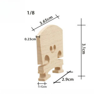 Violin Bridges Fiddle Maple Wood F1 Pc or Instrument Accessories Violin Strings Bridge Part Tools