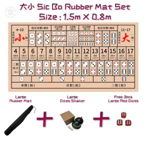 【SG Ready Stock】Sic Bo / 大小 / Big Small / 鱼虾蟹 / Animals / Dices Game Set / Automatic Dices Shaker【Ship Out 24Hrs】