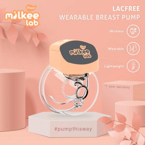 New! Shapee Lacfree Wearable Hands Free Breast Pump Breastpump - 24mm (Single)