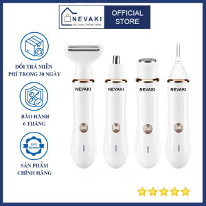Máy cạo lông tẩy lông 4 trong 1 máy cạo lông vùng kín cạo lông mặt cạo lông bikini dao cạo lông Nevaki