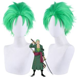 Carlanisa Roronoa Zoro 2nd Cosplay Costume Outfits One Piece Kimono Robe Halloween Cloak Cape Suits For Men