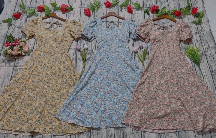 Mua Váy bầu hoa nhí -Đầm bầu thiết kế THỜI TRANG CÔNG SỞ đẹp giá rẻ DÁNG  SUÔNG sành điệu | Tiki
