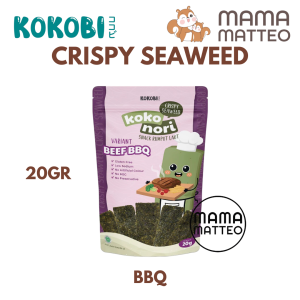 KOKOBI Koko Nori Crispy 20gr / Rumput Laut Crispy Original Grilled Chicken Bbq / Nori Krispi BANDUNG
