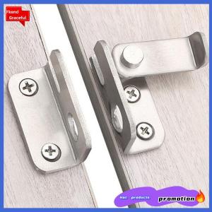 Fkend Chốt cài khóa cửa an ninh dày chống trộm bật trái/phải ngắn gọn đơn giản