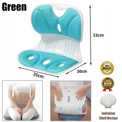【Hot】XM Portable Office Waist Cushion Waist Support Cushion Sitting Posture Correction Cushion Prevent Hunchback 护腰坐垫