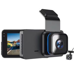 S1R car dashcam HD 1080P Car Recorder inside and outside the car two/three recording driving recorder night vision car camera recorder front and back 170° Wide angle车载行车记录仪