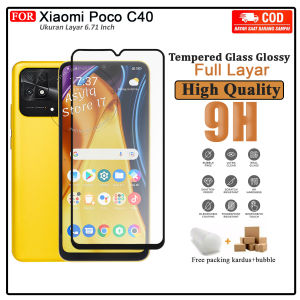PROMO Tempered Glass Xiaomi Poco C40 Anti Gores Kaca Full Layar