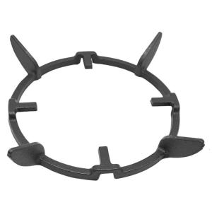 Stove Holder Wok Rack Secure Pots and Pans Support Cookware Support Round Base Cast Iron Texture for Improved Safety