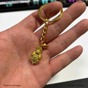 [COD] Fashion Change Fengshui Lucky Gold Turtle Pendant Japan Sensoji Temple Golden Tortoise Keychain Money-biting Turtle Ornaments Decor Longevity Protection Financial Stability Lucky Charm