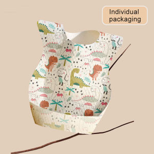 Oldlaiben Ultra-Light Silicone Baby Bibs Food Grade Toddler Waterproof Lightweight Adjustable Feeding Bibs