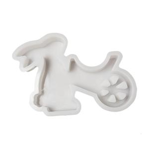 Rabbits Statue Silicone Molds for Epoxy Resin Making Animal Shape Silicone Molds Soap Making Molds