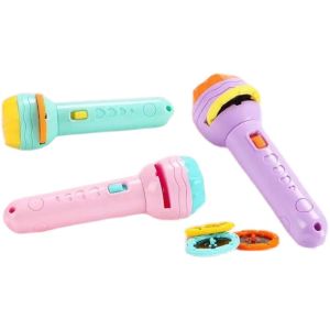 Đèn Pin Chiếu Hình Cho Bé 24 Hình Sắc Nét Đồ Chơi Chiếu Ảnh Ngộ Nghĩnh Đáng Yêu
