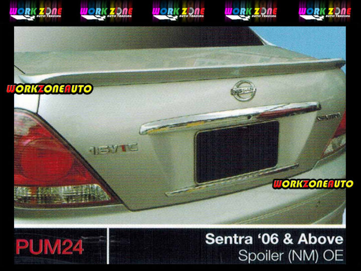 PUM24 Nissan Sentra 06 & Above PU Spoiler (Nismo) Body kit Bodykit | Lazada