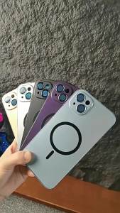 High Quality Aluminum Buckle With Titanium Magnetic Spring For Phone 15 13 14 12 Pro Max 14 15 Plus Hard  Case