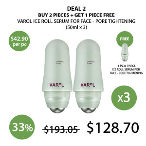 (VAROL) Ice Roll Serum for Face - Green 50ml - COCOMO